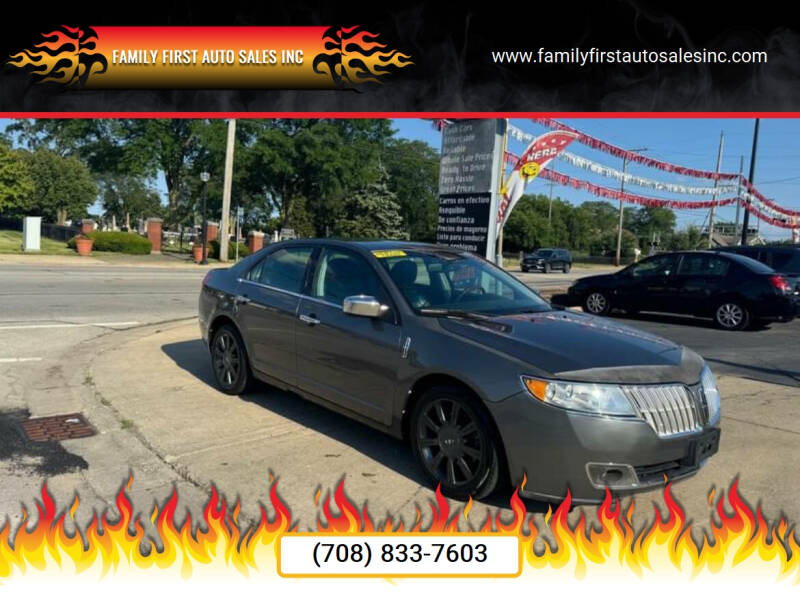 2010 Lincoln MKZ for sale at Family First Auto Sales Inc in Chicago Heights IL