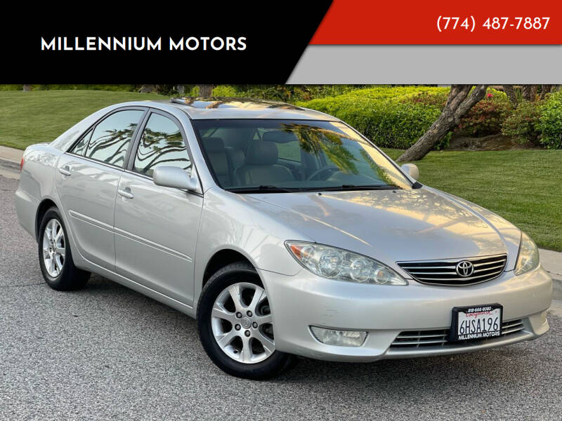 2005 Toyota Camry for sale at MILLENNIUM MOTORS in Van Nuys CA