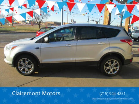 2013 Ford Escape for sale at Clairemont Motors in Eau Claire WI