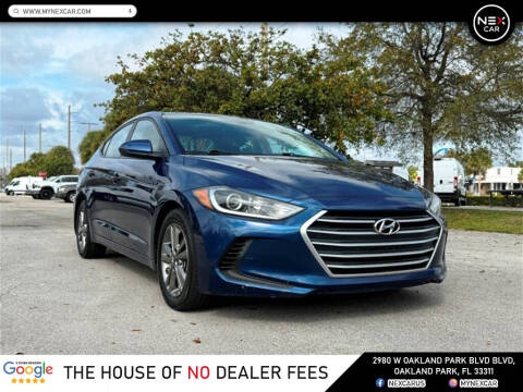 2017 Hyundai Elantra for sale at NexCar in Oakland Park FL