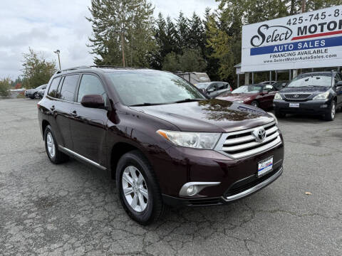 2012 Toyota Highlander SE