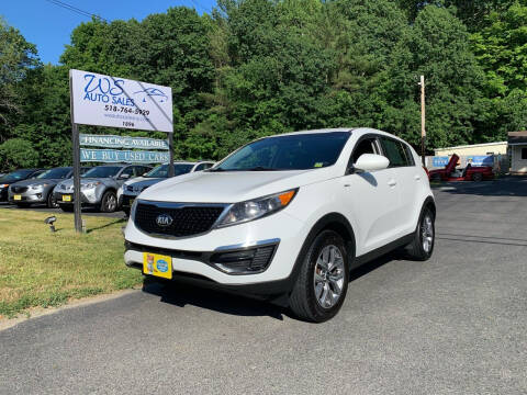 2015 Kia Sportage for sale at WS Auto Sales in Castleton On Hudson NY