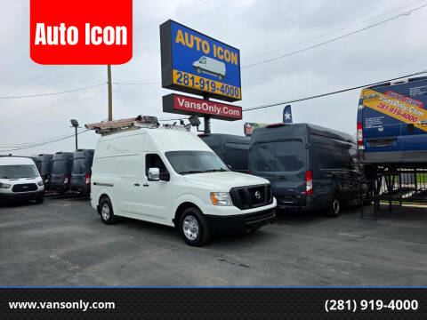 2021 Nissan NV for sale at Auto Icon in Houston TX