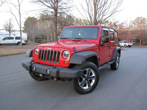 2009 Jeep Wrangler Unlimited for sale at Top Rider Motorsports in Marietta GA