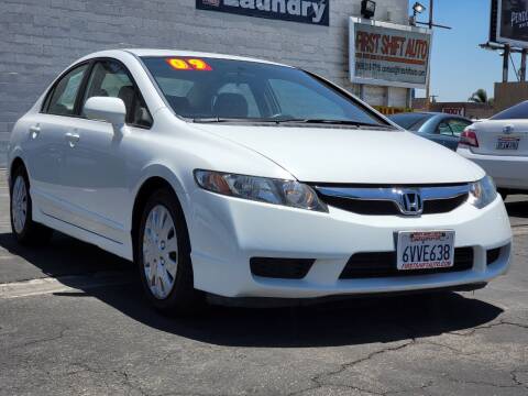 2009 Honda Accord for sale at First Shift Auto in Ontario CA