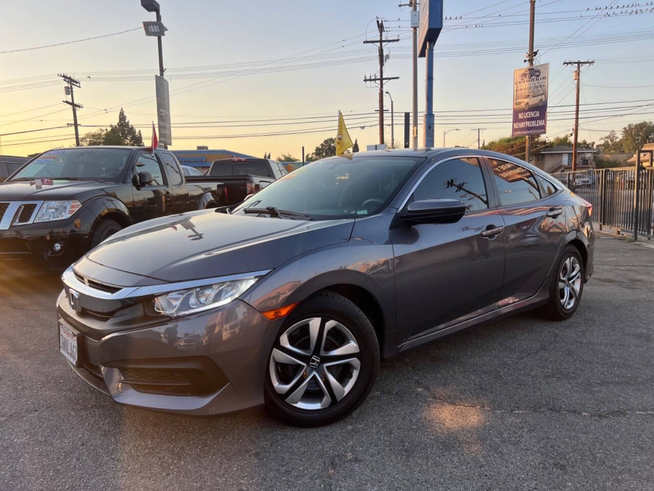 2016 Honda Civic for sale at Carmania in Panorama City, CA