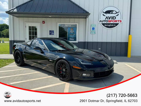 2008 Chevrolet Corvette for sale at AVID AUTOSPORTS in Springfield IL