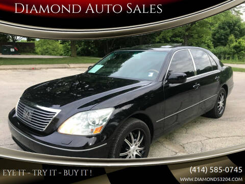 2005 Lexus LS 430 for sale at DIAMOND AUTO SALES LLC in Milwaukee WI