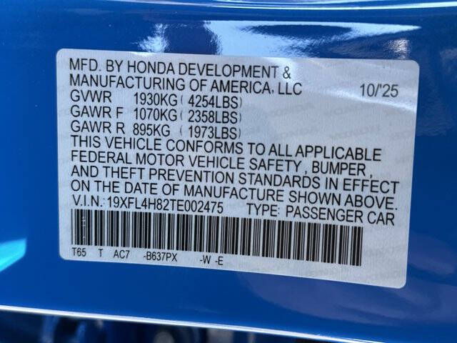 2026 Honda Civic Hybrid Sport