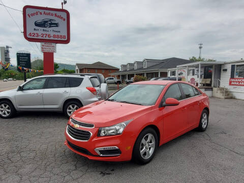 2016 Chevrolet Cruze Limited for sale at Ford's Auto Sales in Kingsport TN