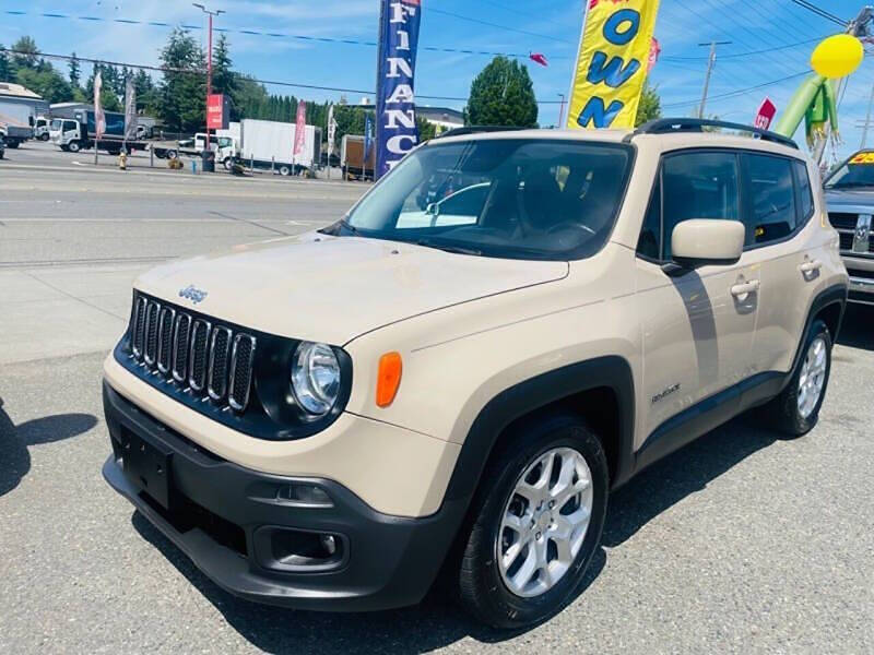 2016 Jeep Renegade for sale at New Creation Auto Sales in Everett, WA