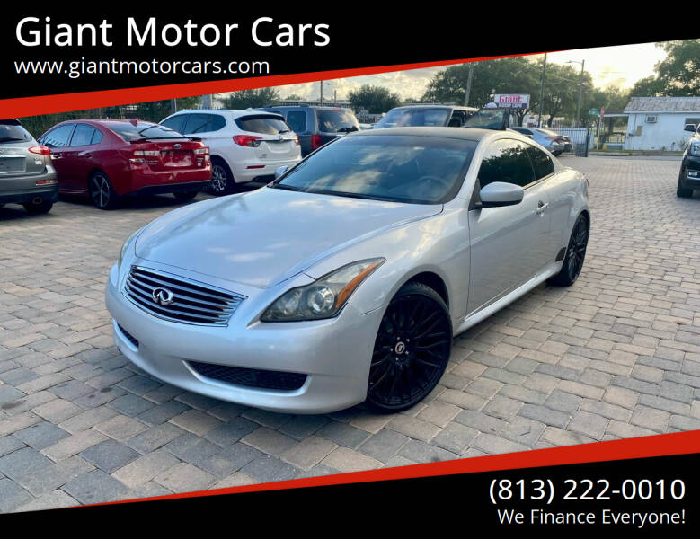2014 Infiniti Q60 Coupe for sale at Giant Motor Cars in Tampa FL