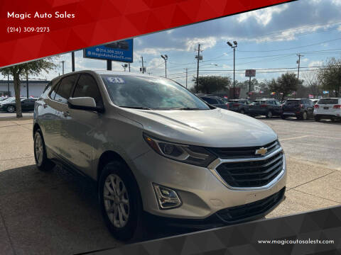2021 Chevrolet Equinox for sale at Magic Auto Sales in Dallas TX