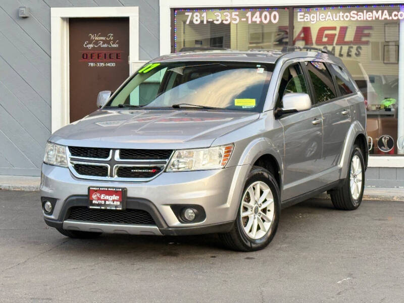 Used 2017 Dodge Journey SXT with VIN 3C4PDDBG1HT578403 for sale in Holbrook, MA