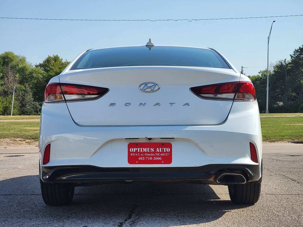 2019 Hyundai SONATA for sale at Optimus Auto in Omaha, NE