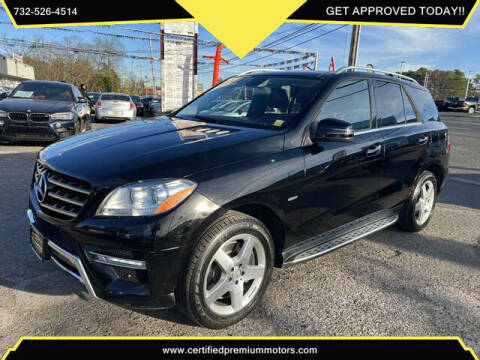 2012 Mercedes-Benz M-Class for sale at Certified Premium Motors in Lakewood NJ