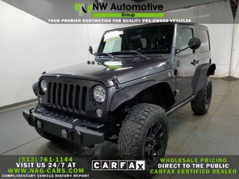 2017 Jeep Wrangler for sale at NW Automotive Group in Cincinnati OH