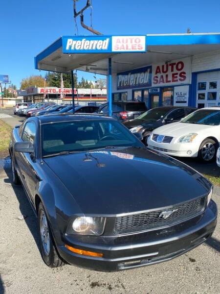 2007 Ford Mustang for sale at Preferred Motors, Inc. in Tacoma WA
