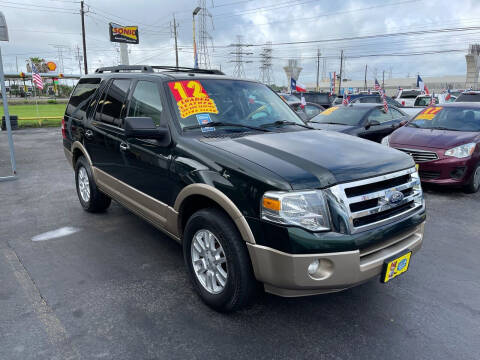 2012 Ford Expedition for sale at Texas 1 Auto Finance in Kemah TX