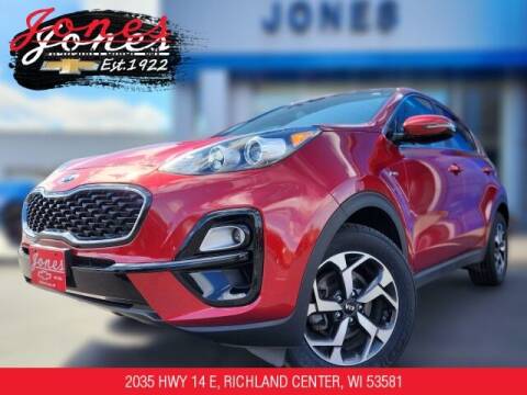 2021 Kia Sportage for sale at Jones Chevrolet Buick Cadillac in Richland Center WI
