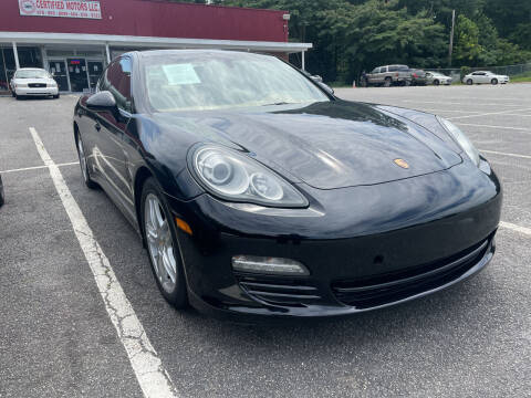 2011 Porsche Panamera for sale at Certified Motors LLC in Mableton GA