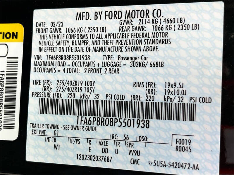 2023 Ford Mustang Mach 1