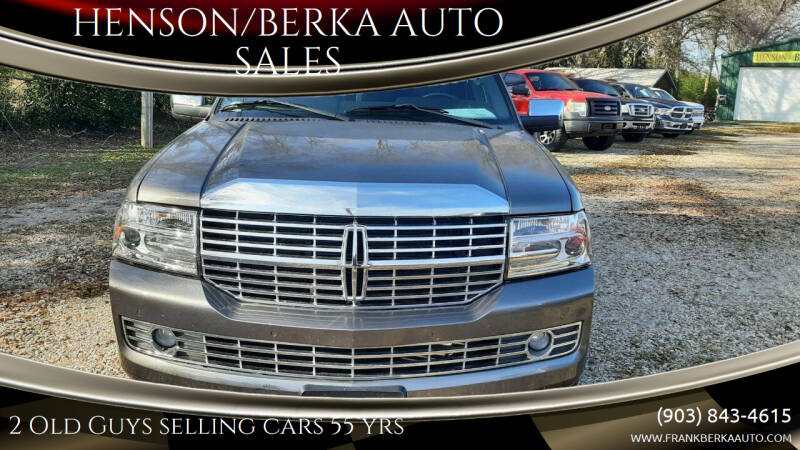 2012 Lincoln Navigator for sale at HENSON/BERKA AUTO SALES in Gilmer TX