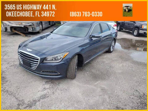 2015 Hyundai Genesis for sale at M & M AUTO BROKERS INC in Okeechobee FL