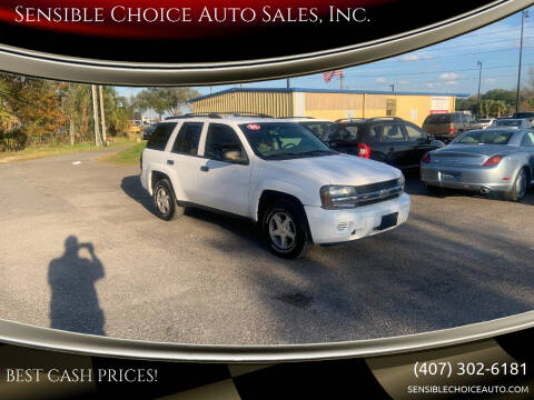 2006 Chevrolet TrailBlazer for sale at Sensible Choice Auto Sales, Inc. in Longwood FL