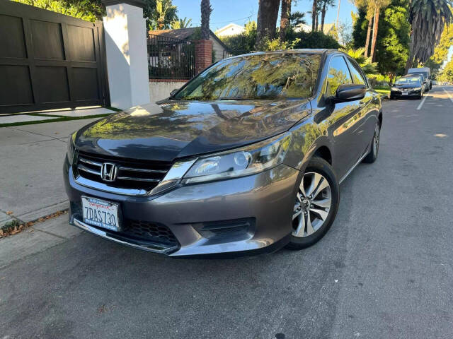 2013 Honda Accord for sale at Ride On LLC in Van Nuys, CA