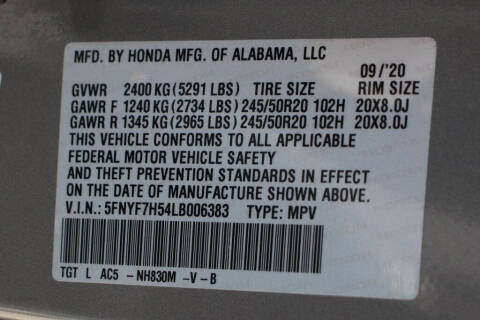 2020 Honda Passport EX-L