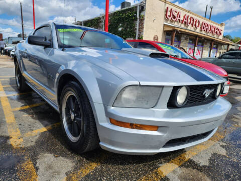 2007 Ford Mustang for sale at USA Auto Brokers in Houston TX