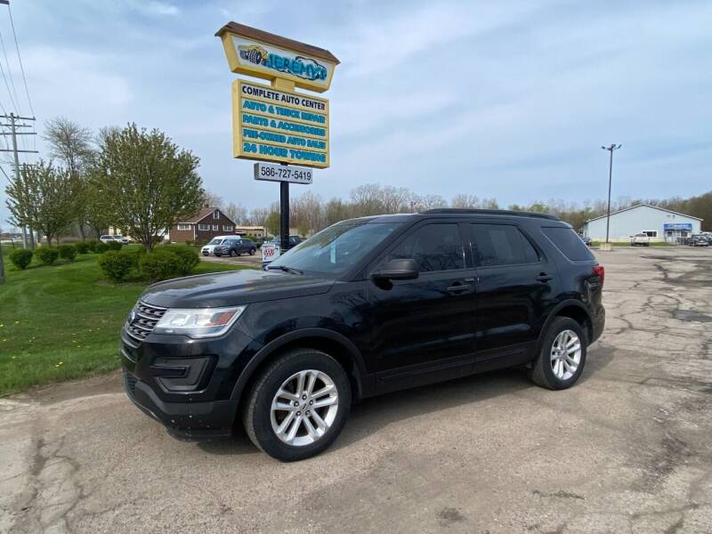 2016 Ford Explorer for sale at JEREMYS AUTOMOTIVE in Casco MI