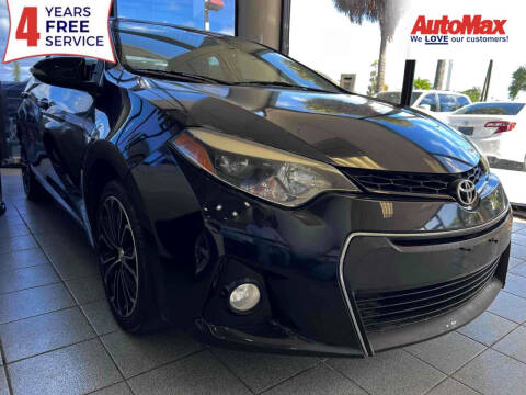 2014 Toyota Corolla for sale at Auto Max in Hollywood FL