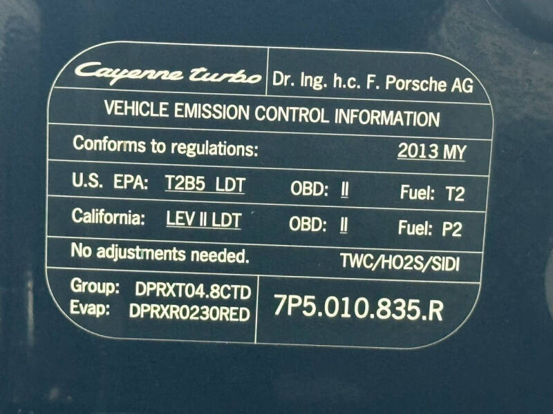 2013 Porsche Cayenne Turbo