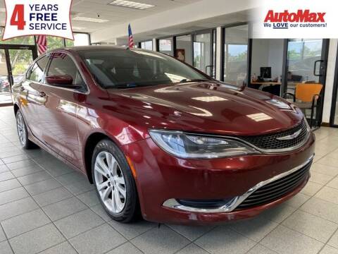 2015 Chrysler 200 for sale at Auto Max in Hollywood FL