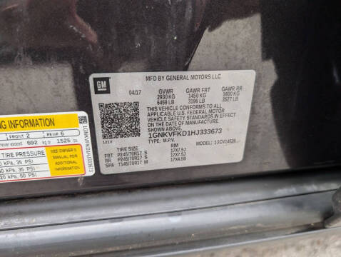 2017 Chevrolet Traverse LS