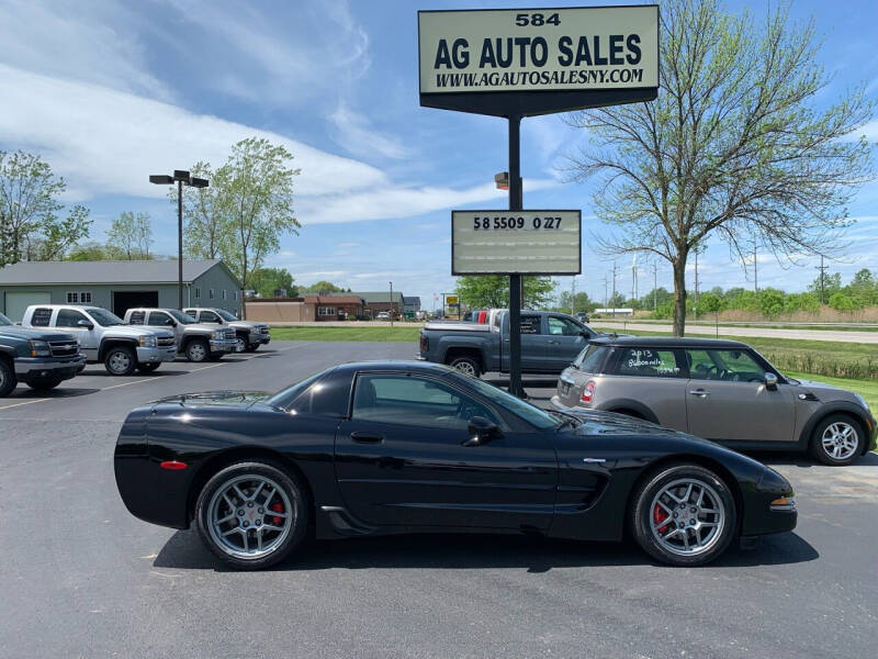 2001 Chevrolet Corvette for sale at AG Auto Sales in Ontario NY