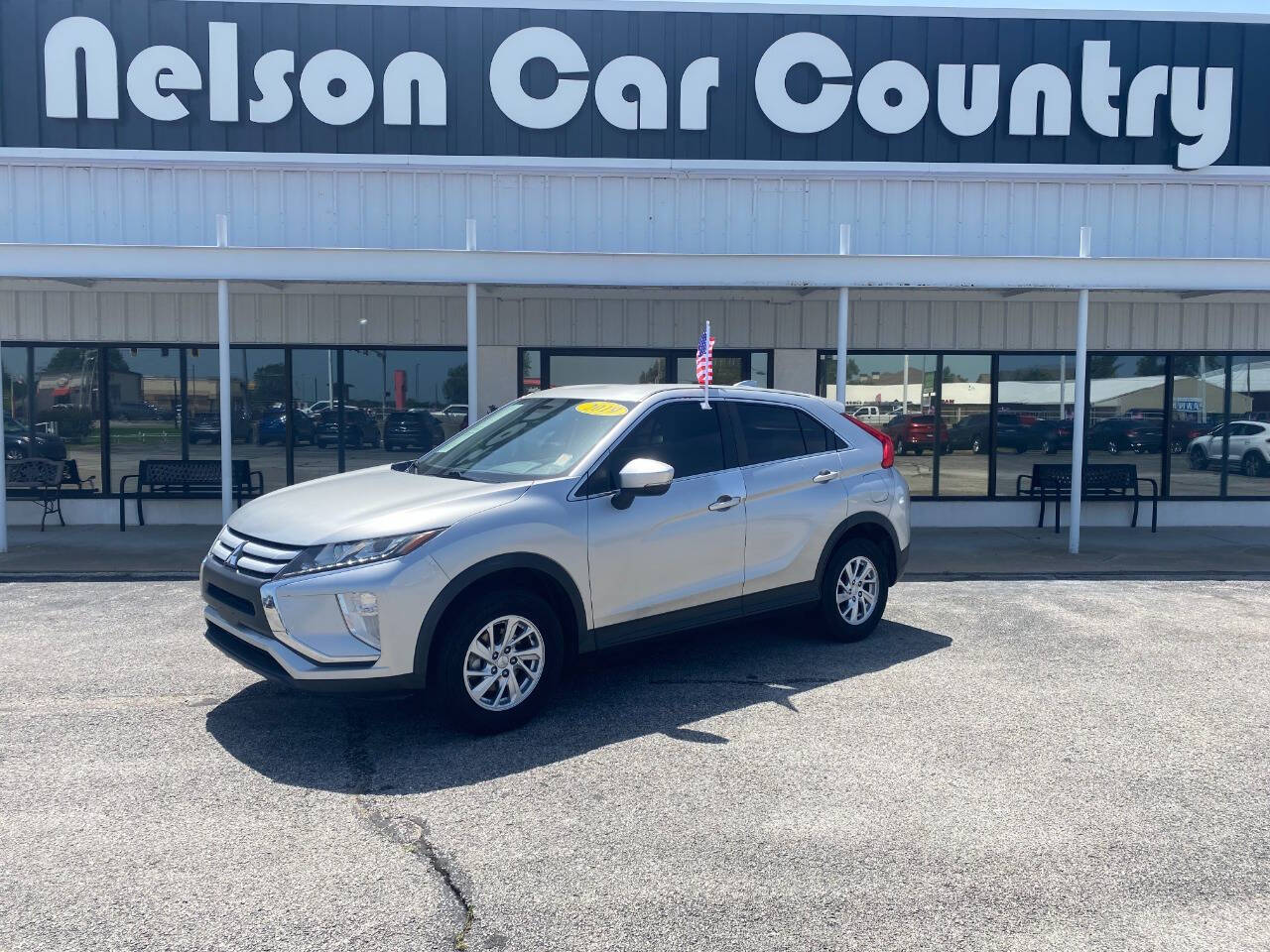 Silver 2019 Mitsubishi Eclipse Cross ES AWD ES 4dr Crossover 1