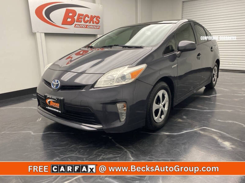 2012 Toyota Prius for sale at Becks Auto Group in Mason OH