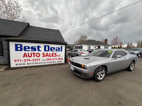 2016 Dodge Challenger for sale at Best Deal Auto Sales LLC in Vancouver WA