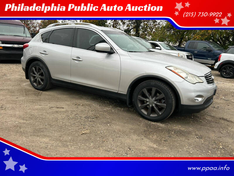 2012 Infiniti EX35 for sale at Philadelphia Public Auto Auction in Philadelphia PA