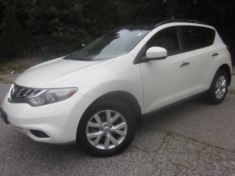 2011 Nissan Murano for sale at Tewksbury Used Cars in Tewksbury MA