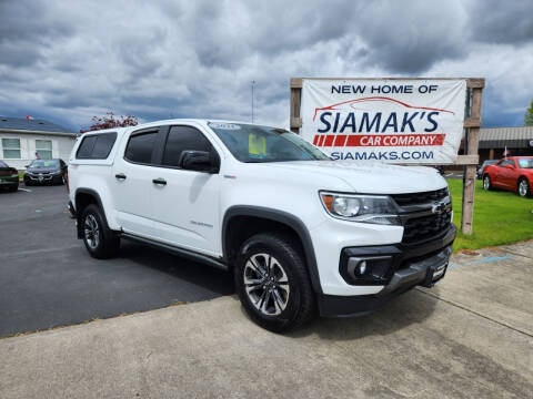 2021 Chevrolet Colorado for sale at Siamak's Car Company llc in Woodburn OR