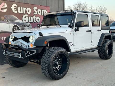 2015 Jeep Wrangler Unlimited for sale at Euro Auto in Overland Park KS