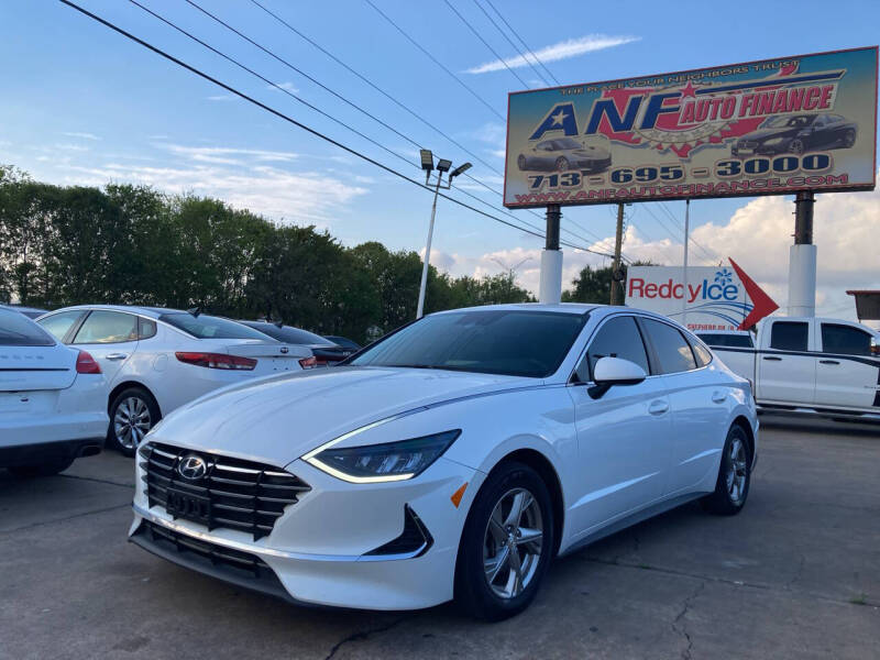 2022 Hyundai Sonata for sale at ANF AUTO FINANCE in Houston TX