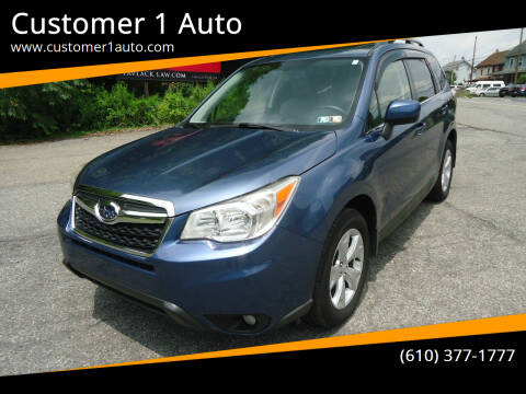 2014 Subaru Forester for sale at Customer 1 Auto in Lehighton PA