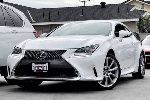 2016 Lexus RC 300 for sale at Fastrack Auto Inc in Rosemead CA