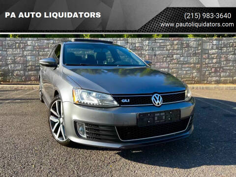 2013 Volkswagen Jetta for sale at PA AUTO LIQUIDATORS in Huntingdon Valley PA