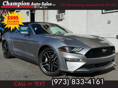 2021 Ford Mustang for sale at Champion Auto Sales LLC in Newark NJ